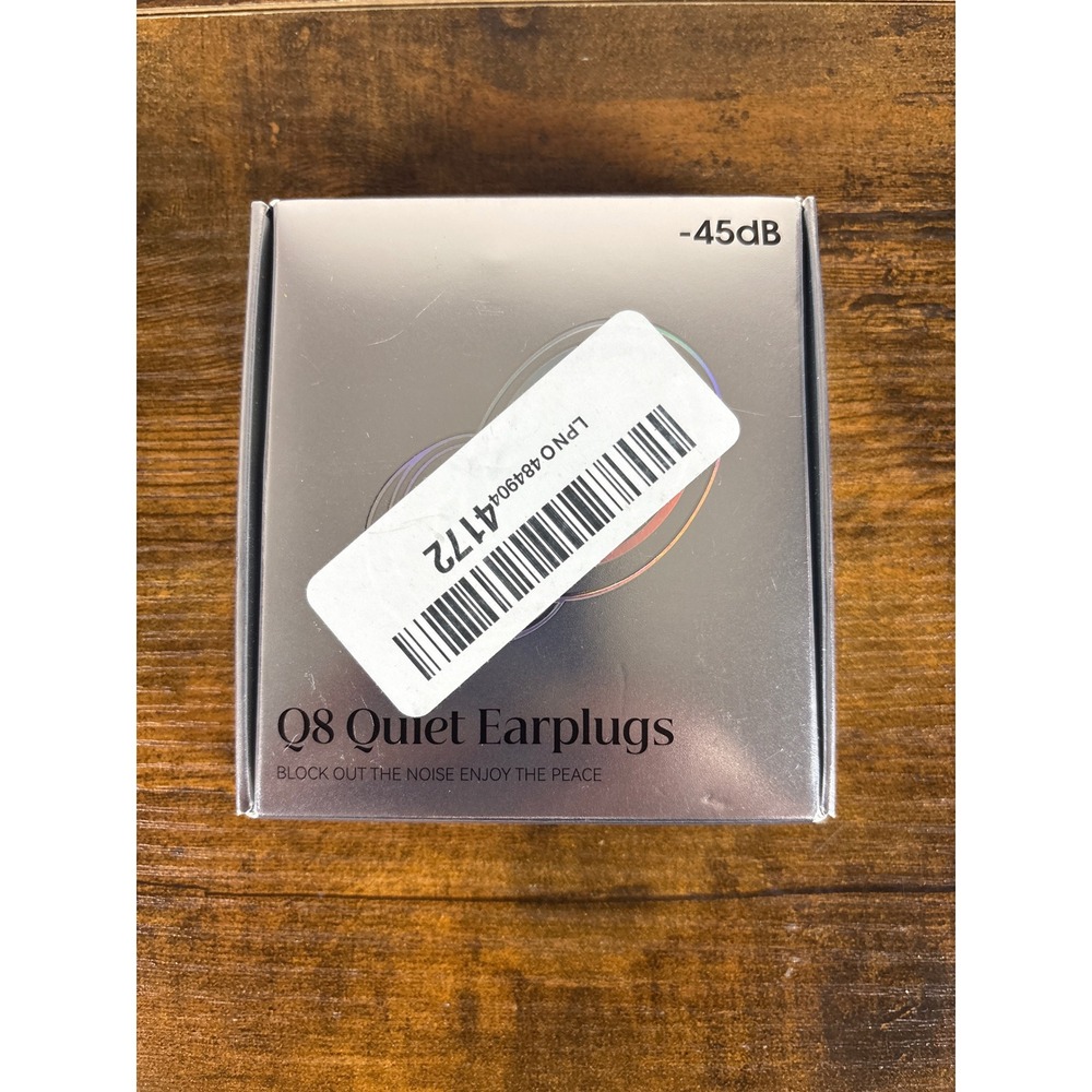 Q8 Quiet Earplugs -45dB Noise Reduction Sleeping‎ Hearing Protection Violet NEW